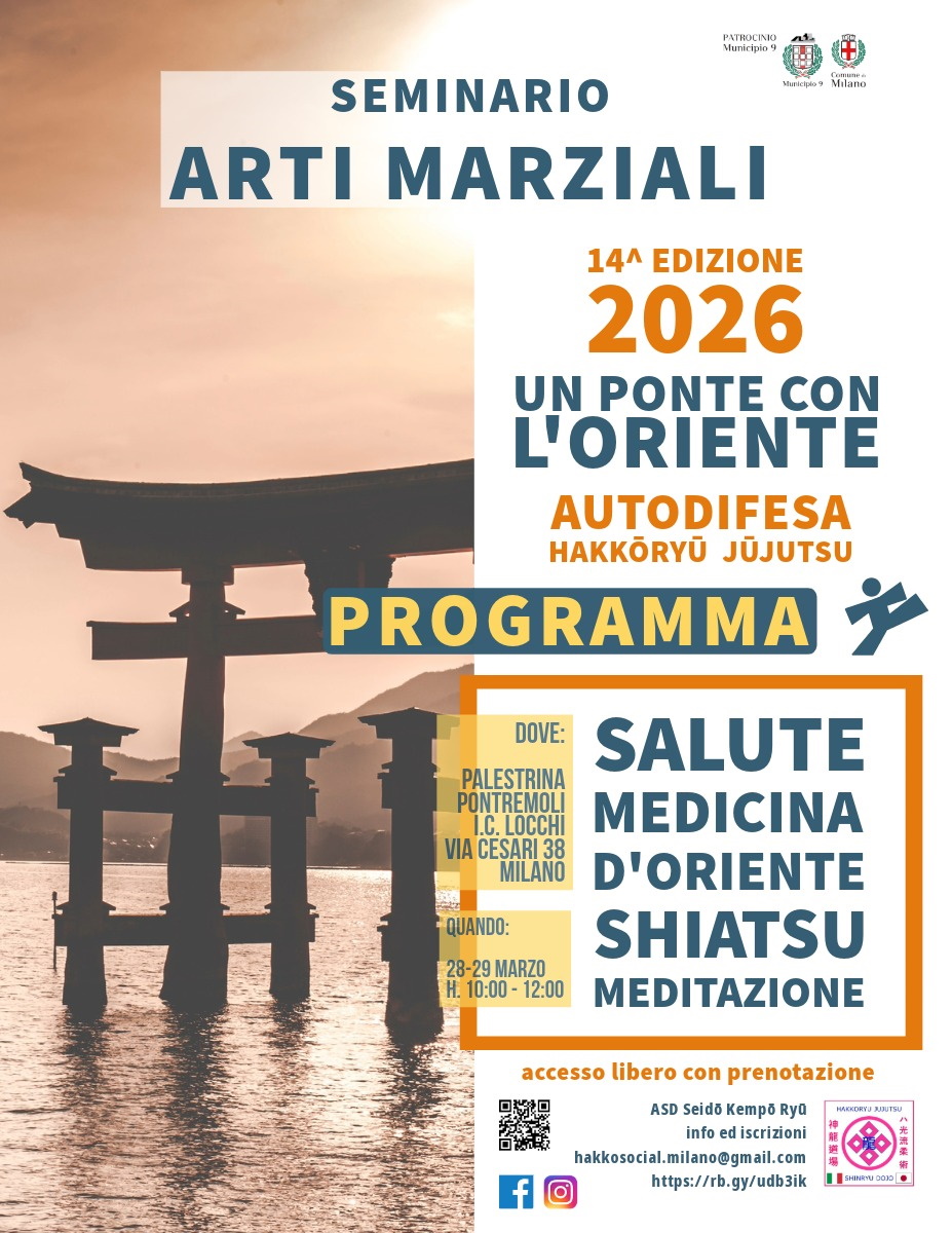 “Un ponte con l’Oriente”, seminario di arti marziali giapponesi
